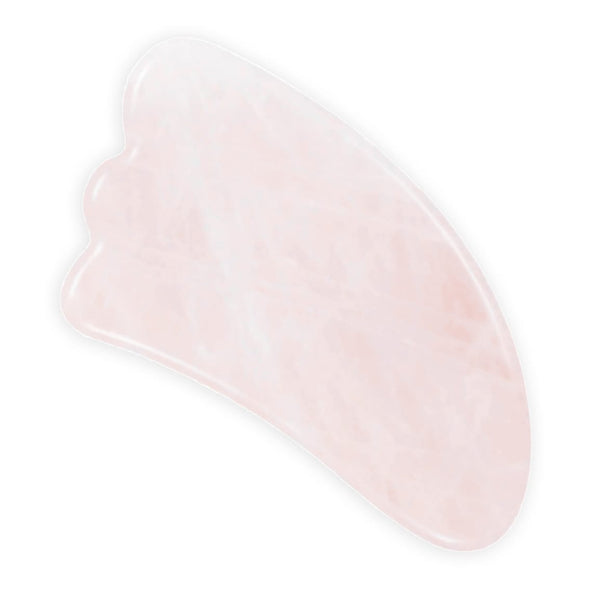 GUA SHA en quartz rose