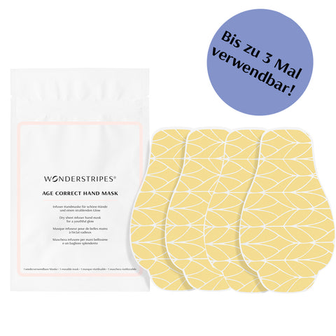 Masque pour les mains Age Correct (Pack économique 2 x 2 masques)