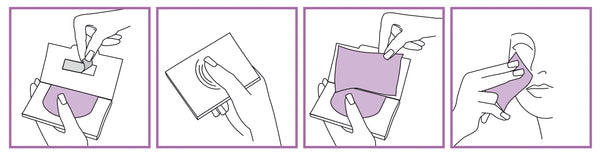 FILM DE RETOUCHE BLOTTING (pack économique de 3)